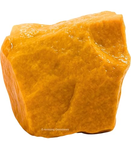 Amazon.com: Amazing Gemstone Yellow Jasper Raw Crystals and